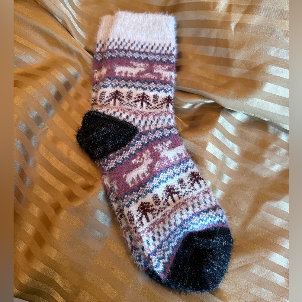 Cozy Winter Patterned Socks
